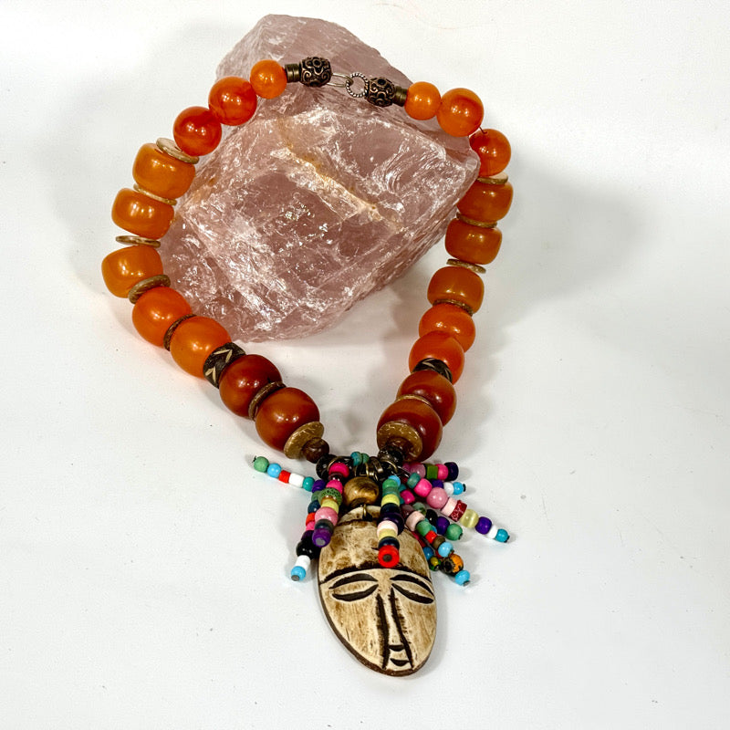 Afrikanische Halskette