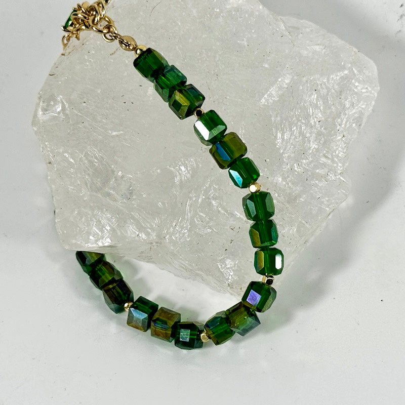 Armband | Kristall (grün)