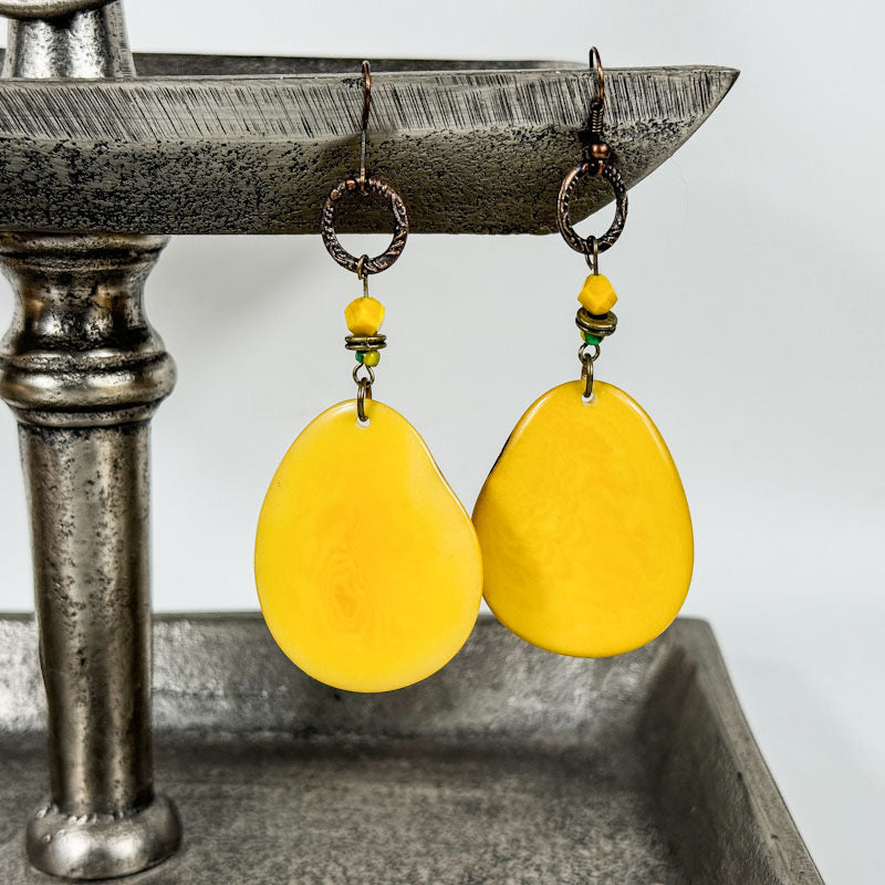 Tagua Ohrringe