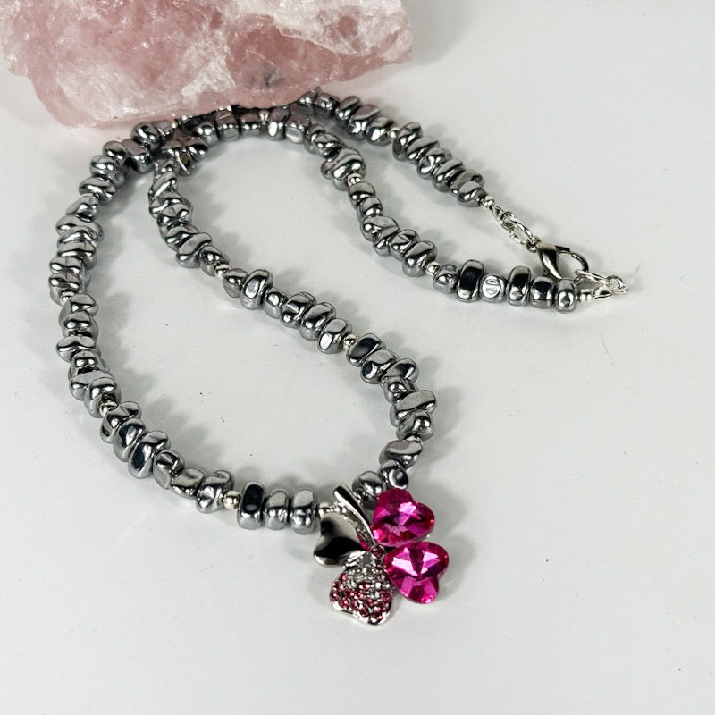 Silber - Hämatit - Set