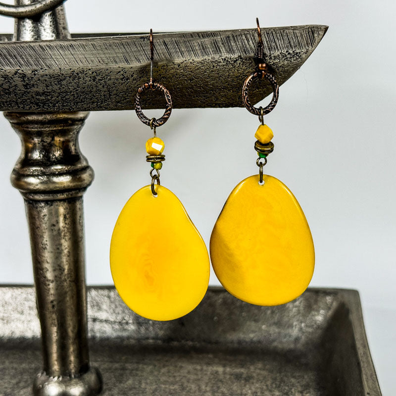 Tagua Ohrringe
