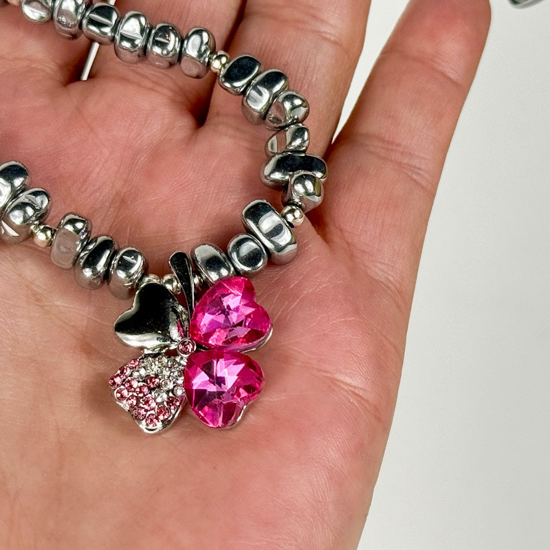 Silber - Hämatit - Set