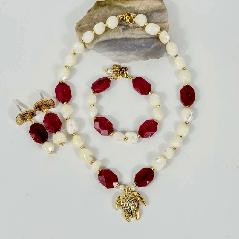 Muschelperlen Armband