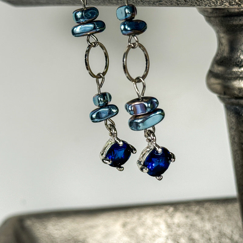 Blauer Hämatit-Set