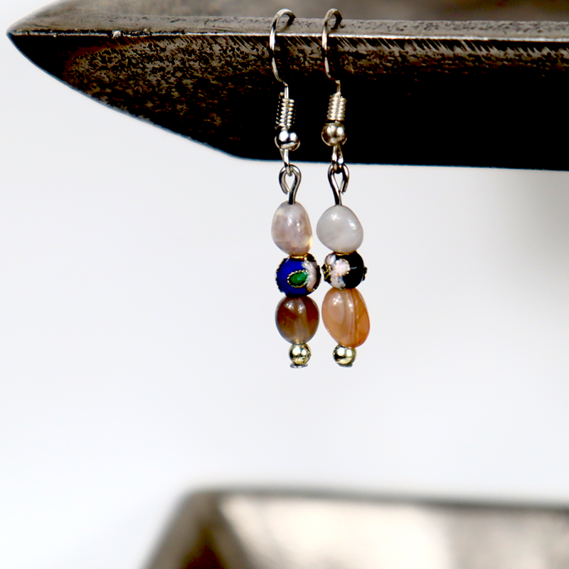 Bostwanaachat Ohrringe