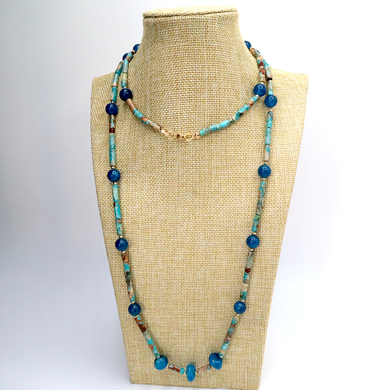 Apatit-Jaspis Schmuckset