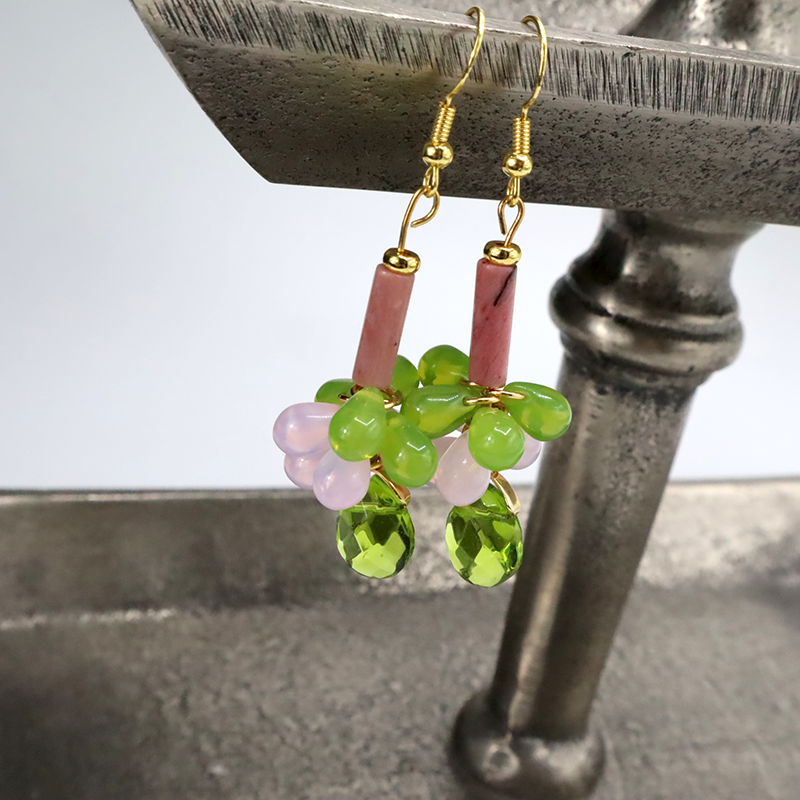 Rhodochrosit - Opalith- Set