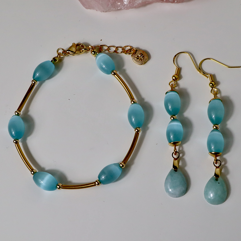 Opal Schmuckset