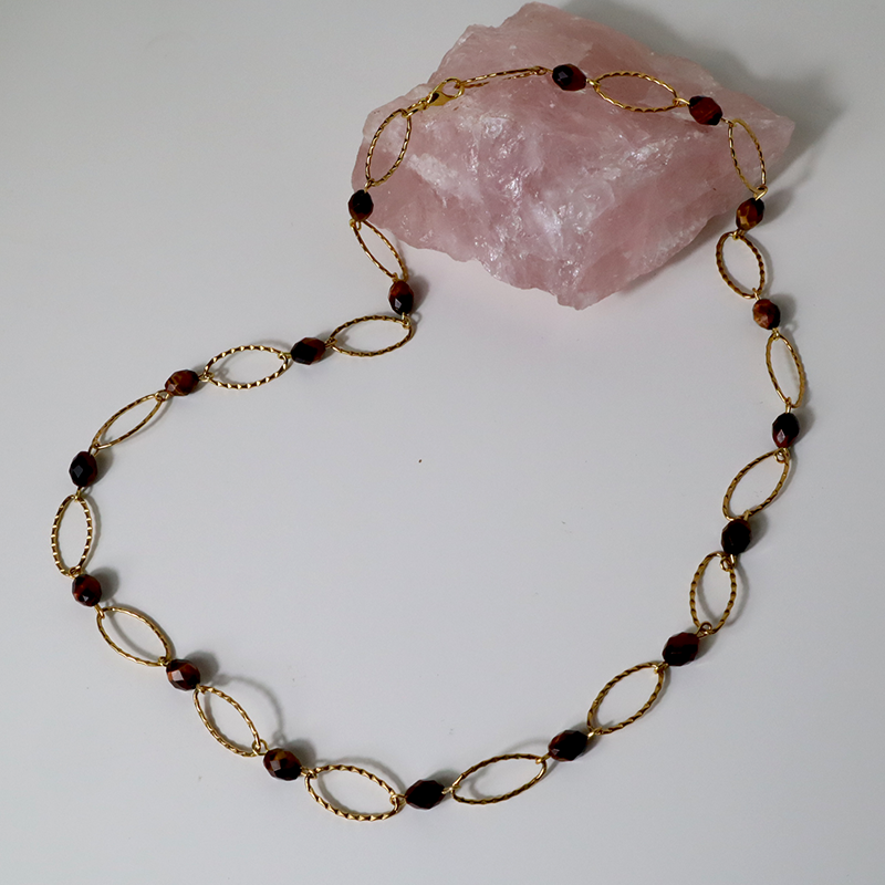 Tigerauge Schmuckset