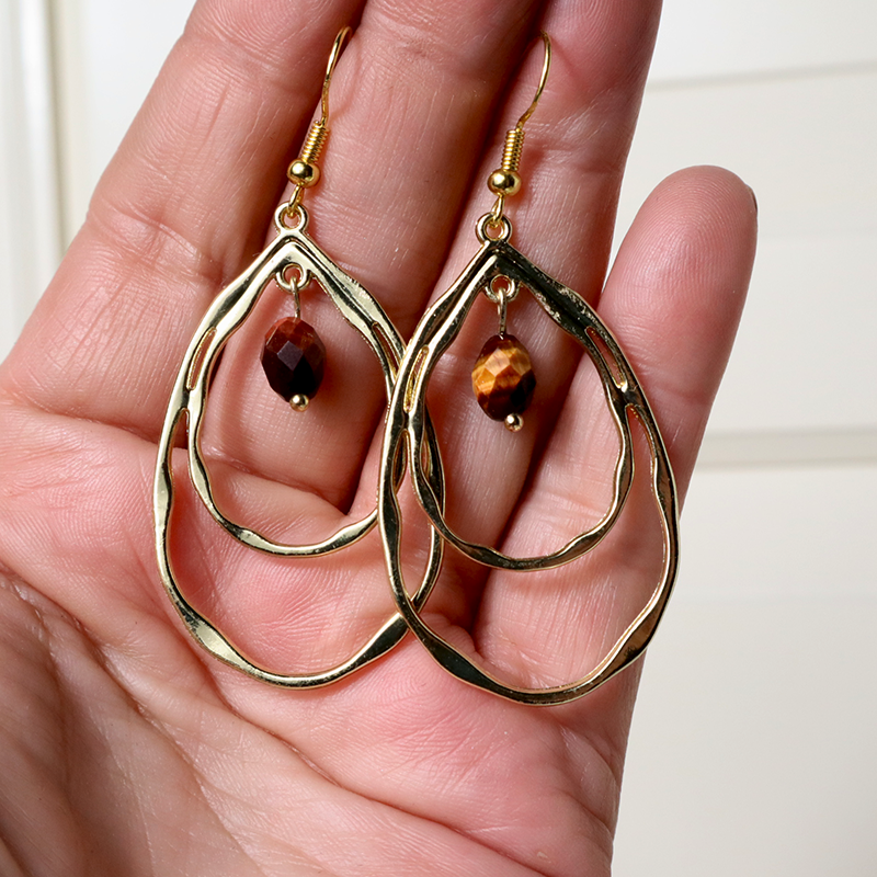 Tigerauge Schmuckset