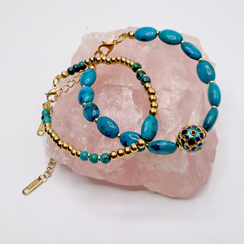 Chrysokoll Armband