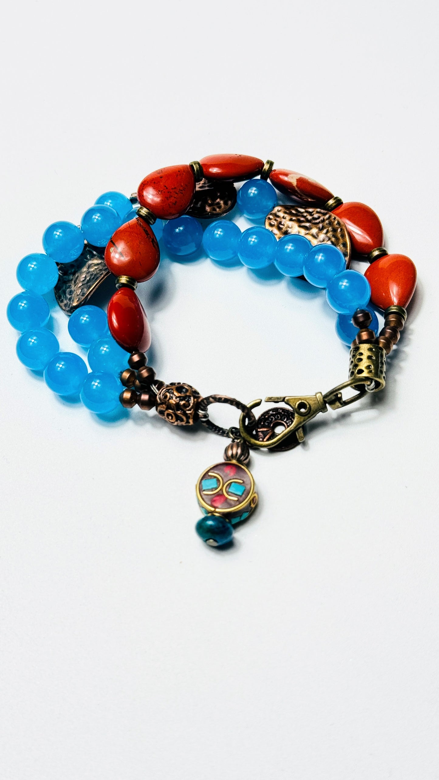Topas - Jaspis Armband