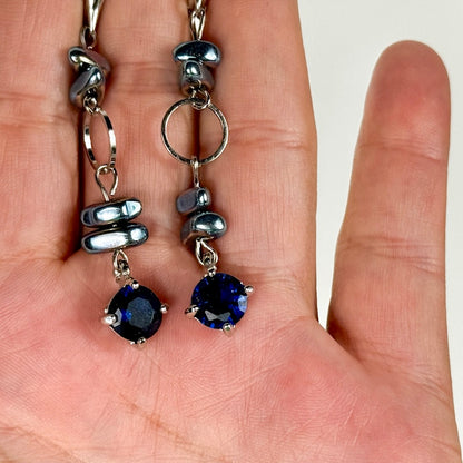 Blauer Hämatit-Set
