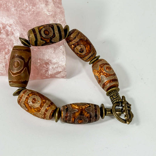Tibet- Achat Armband