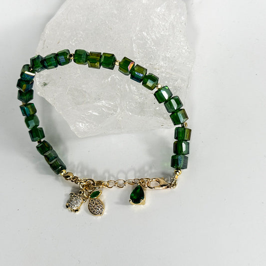 Armband | Kristall (grün)