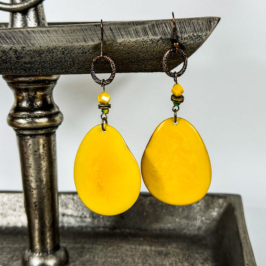 Tagua Ohrringe