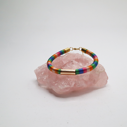 Leder-Kordelarmband