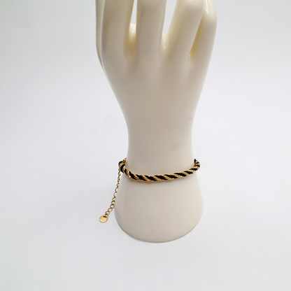Edelstahl-Kordel-Armband