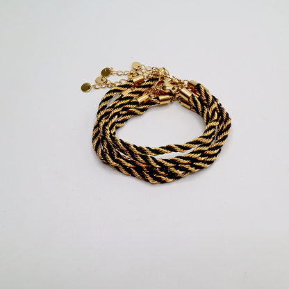 Edelstahl-Kordel-Armband