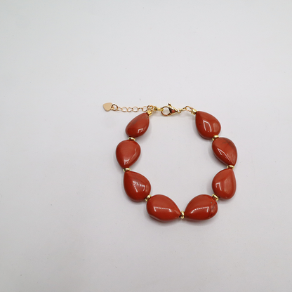 Jaspis Armband