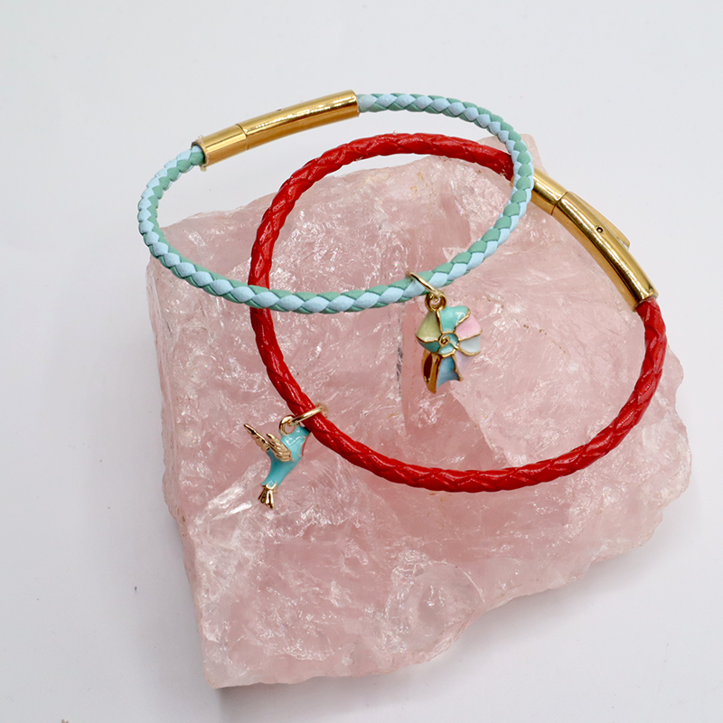 Leder Armband