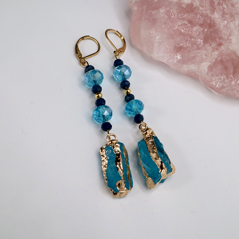 Blau- Schmuck-Set