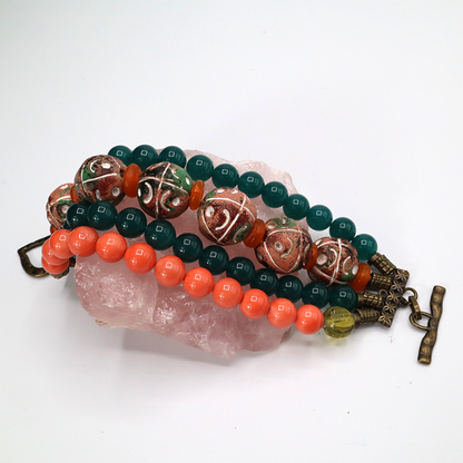 Beryll Armband