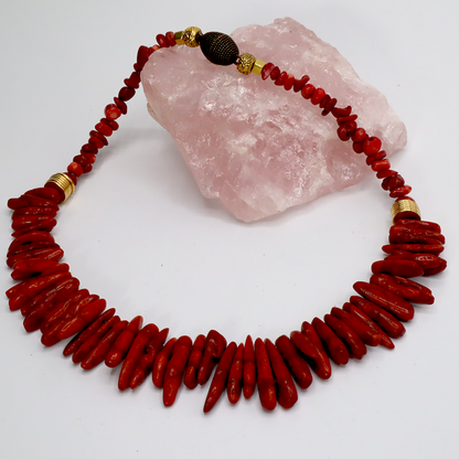 Bambuskorallen Kette