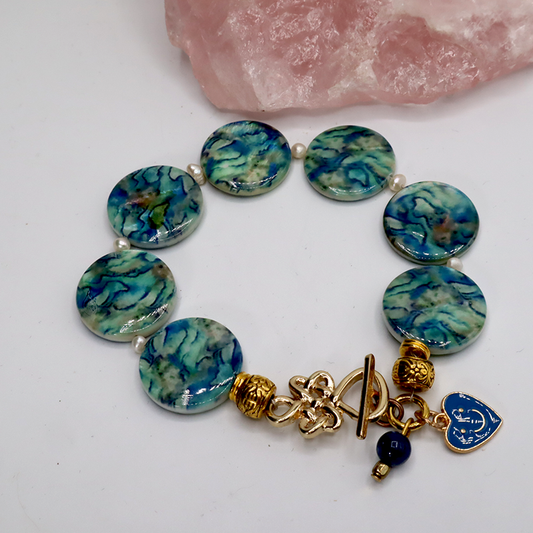 Perlmutt Armband