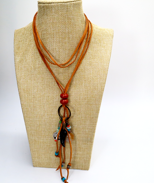 Bohemian Lederkette