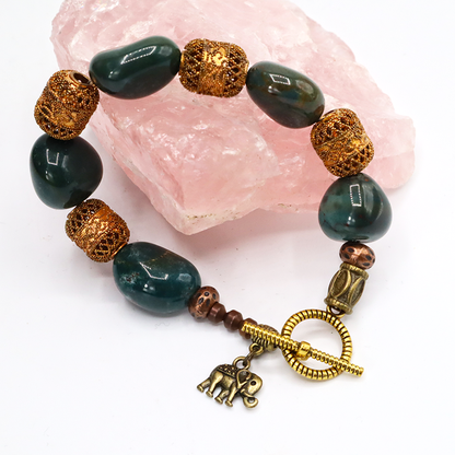 Heliotrop Armband