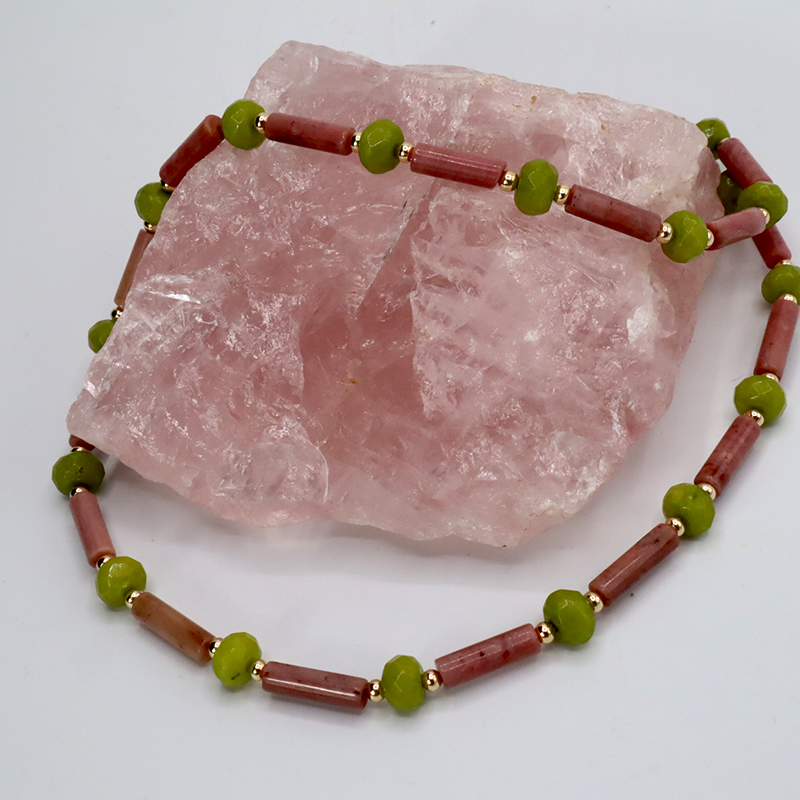 Rhodochrosit - Opalith- Set