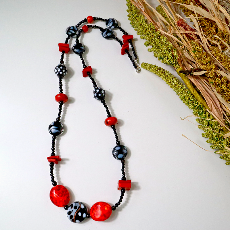 Boho-Chic-Halskette