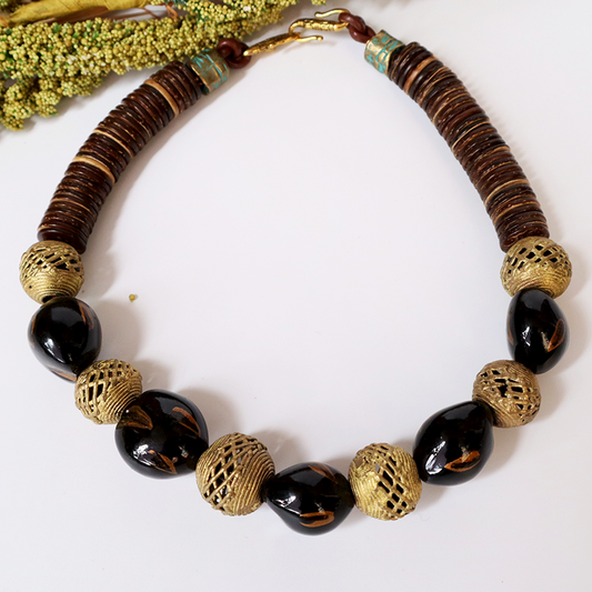 Tagua Lederkette