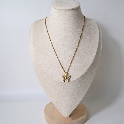 Schmetterling Anhänger Halskette
