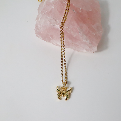 Schmetterling Anhänger Halskette