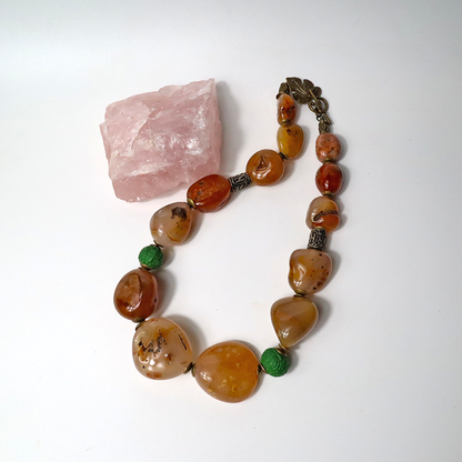 Karneol Halskette, Armband