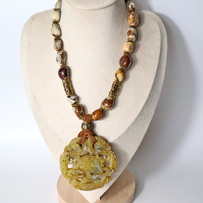 Cappuccino Jaspiskette