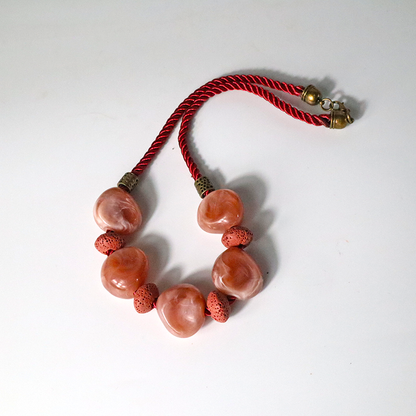 Kordelkette / rot