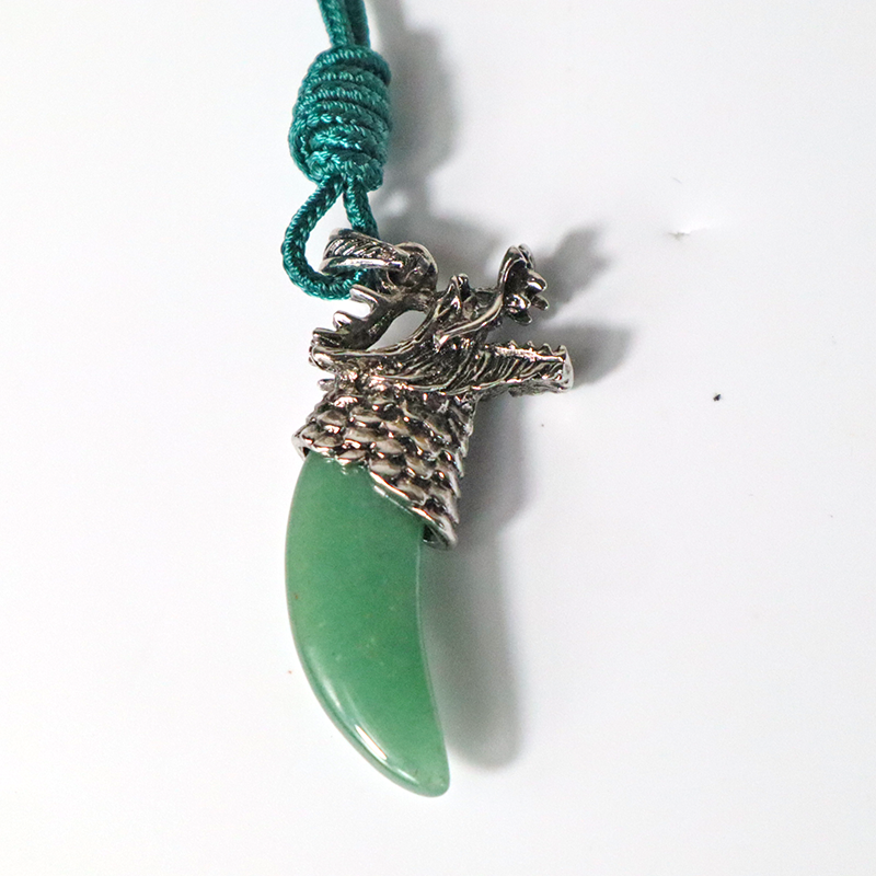 Kordelkette / Aventurin Anhänger