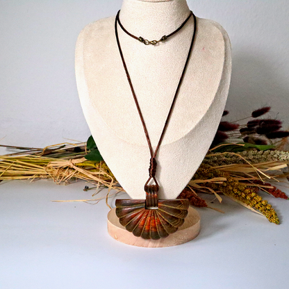 Kordelkette / braun