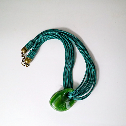 Kordelkette / grün