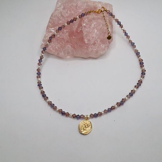 Amethyst Halskette