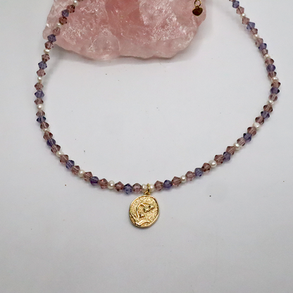 Amethyst Halskette