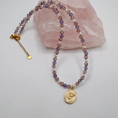 Amethyst Halskette
