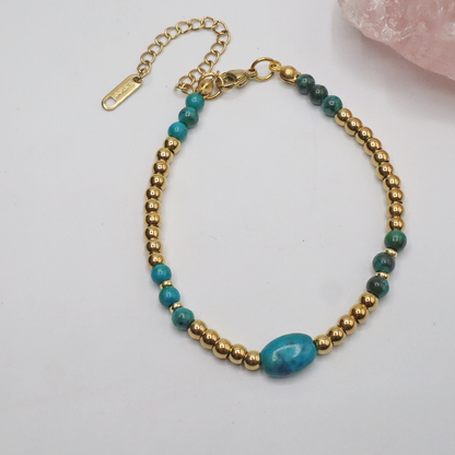 Chrysokoll Armband