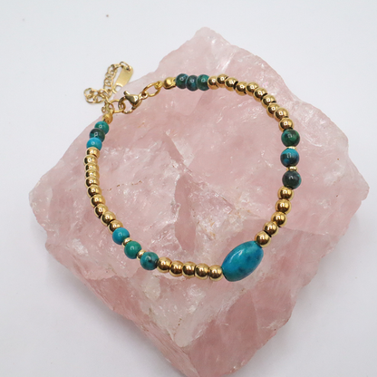 Chrysokoll Armband