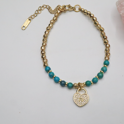 Chrysokoll Armband