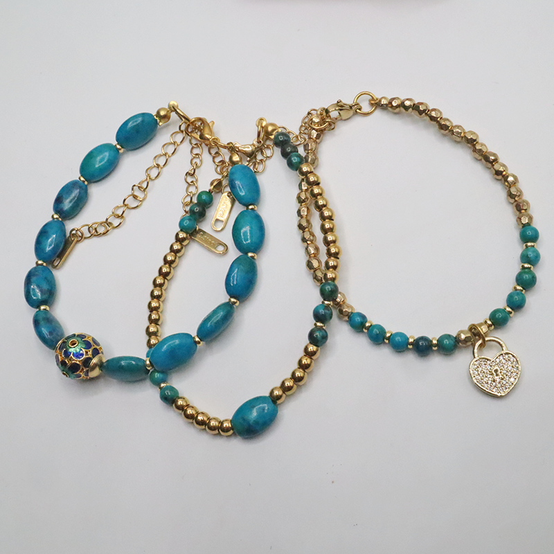 Chrysokoll Armband