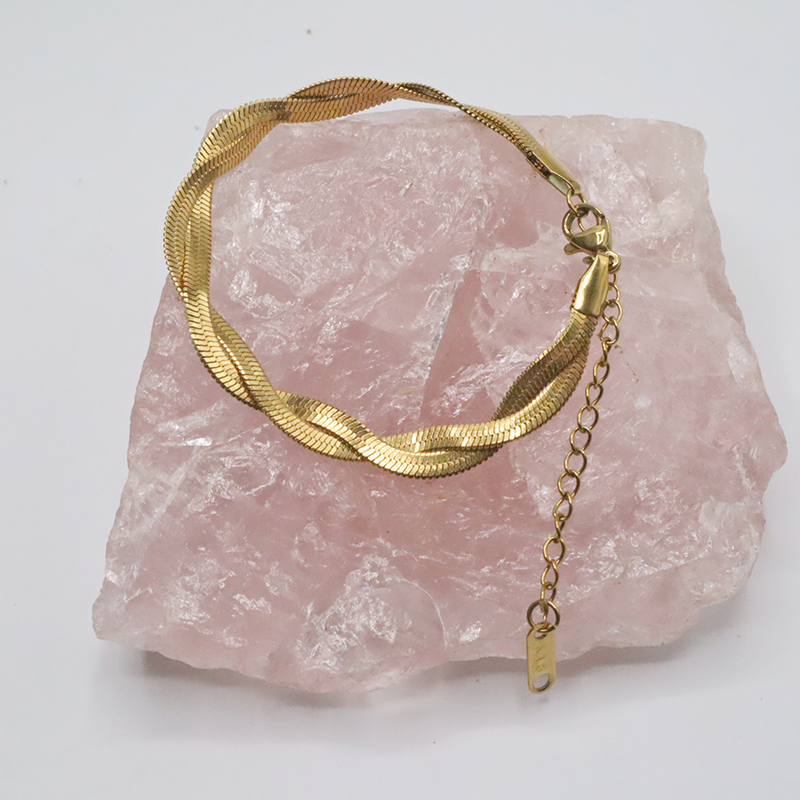 Elegantes Edelstahl-Armband